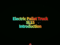 Explosion Proof Electric Pallet Truck Rated Traction Weight 1500kg 6000 Lb 1.5t