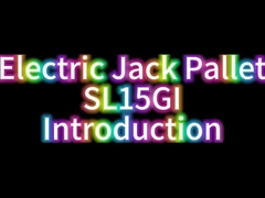 1500 Kg Electric Pallet Truck Rated Traction Lifting Height 200mm