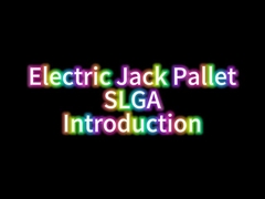 2t Electric Pallet Truck Jack Standing On SL20GA Rated Traction 1.5kw