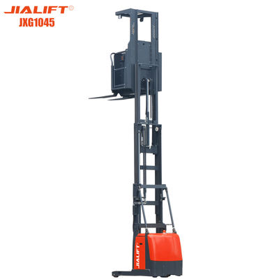 quality  Medium Level Order Picker Electric Lift Height 4500mm 1000kg factory