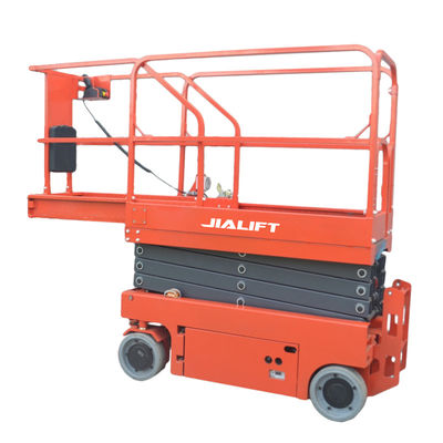 Self Propelled Scissor Lift Aerial Work Platform Working Height 12m 320kg